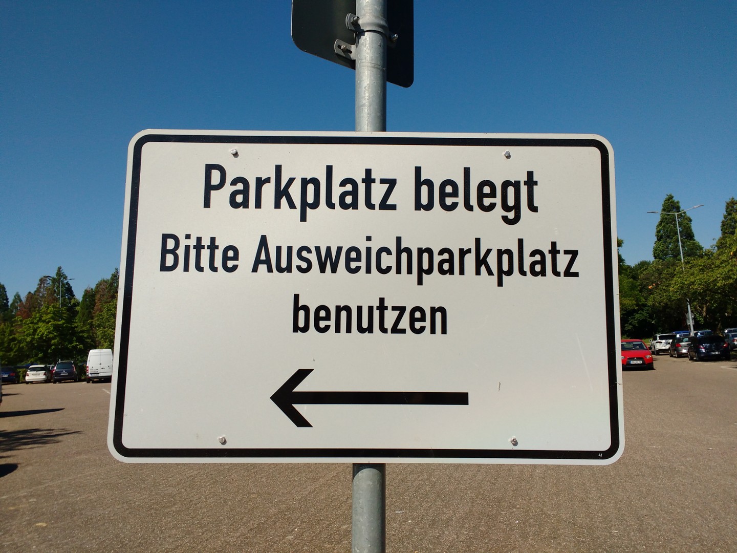 Ausweichparkplatz